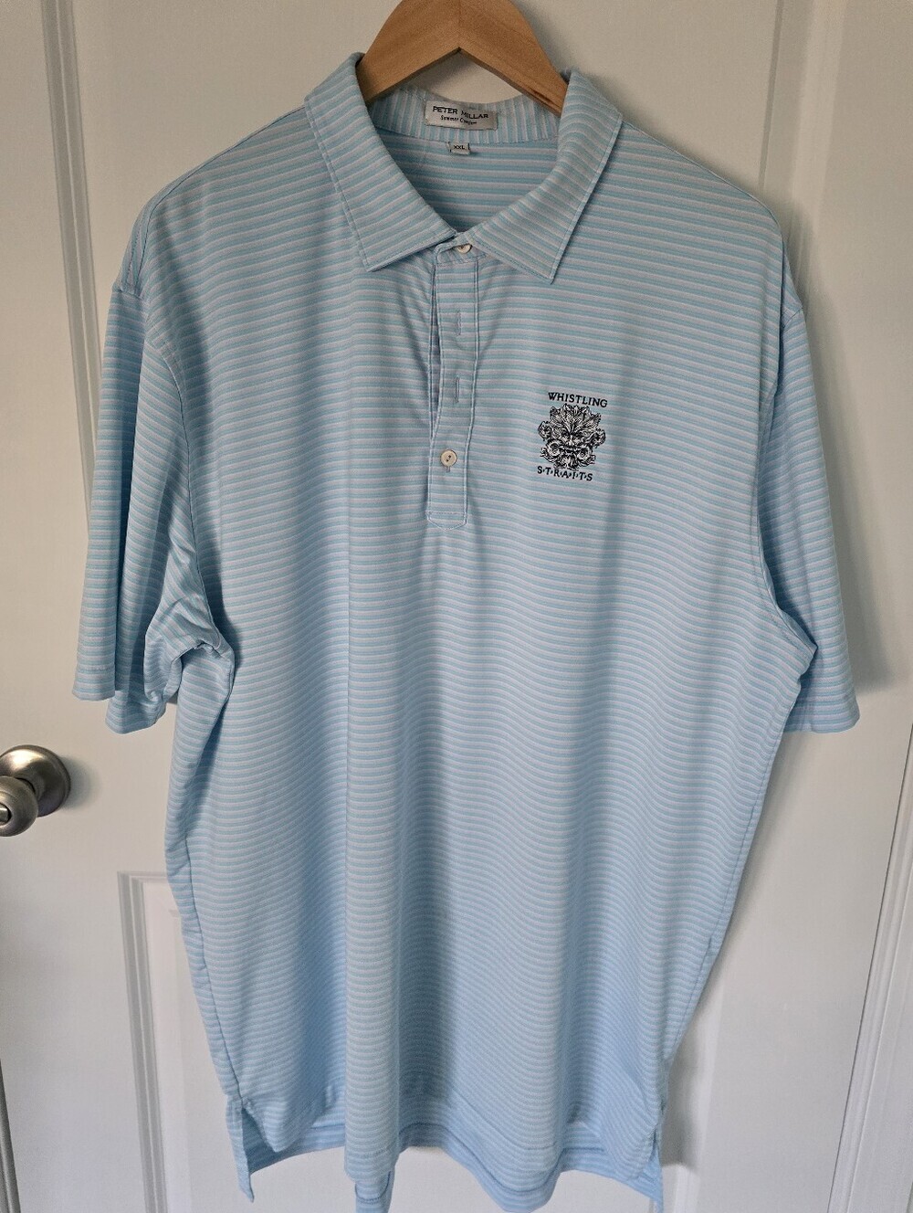 VGUC Peter Millar Summer Comfort Polo – Men's XXL – Whistling Straits